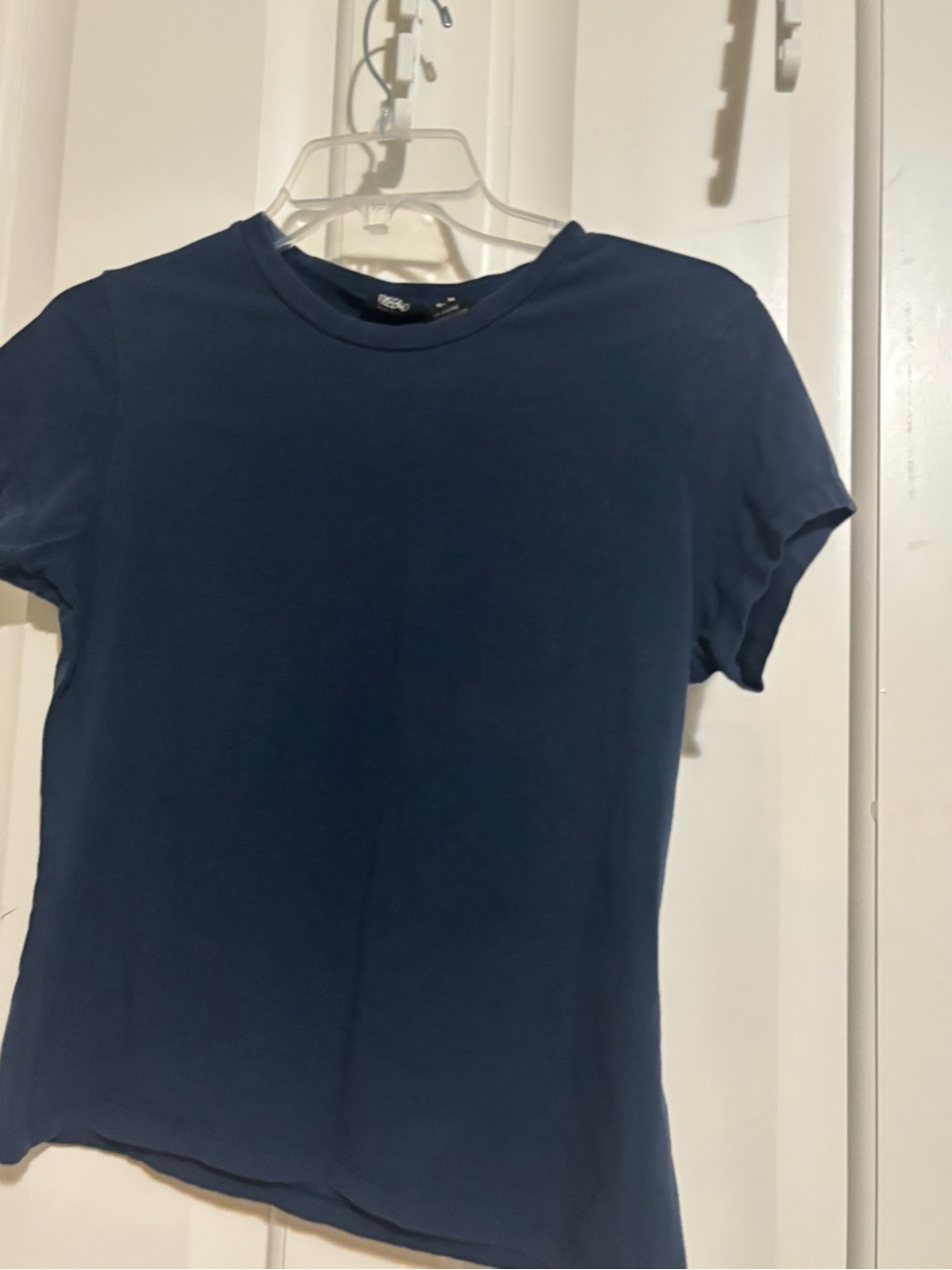 Classic Navy Crewneck Women's Tee - medium size